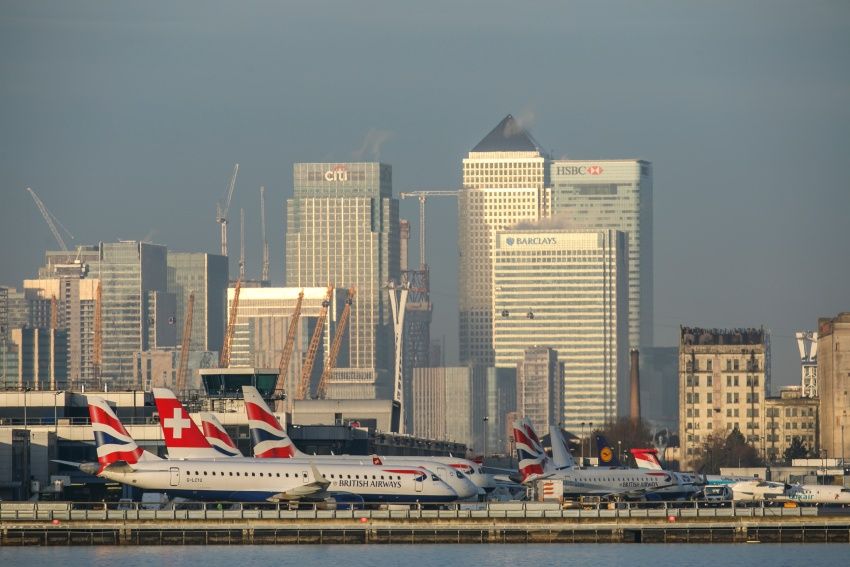 London City airport airfield